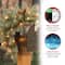 3ft. Feel Real® Frosted Arctic Spruce with Pinecone Mailbox Swag, Warm White LED Lights